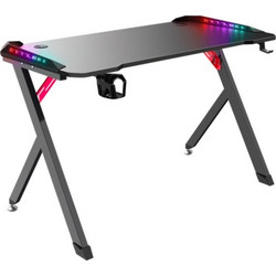 Defender Spirit Black Gaming Γραφείο Ξύλινο 120x60x75cm 64389