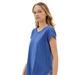 NAMASTE KOMMA SS0724024 T-SHIRT ΜΠΛΕ