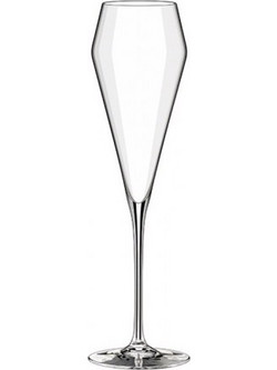 Rona Ποτήρι Σαμπάνιας Γυάλινο Κολωνάτο Edge 220ml
