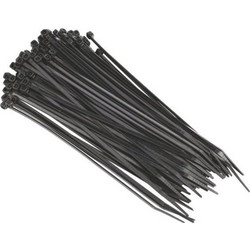 Δεματικά Καλωδίων 300x4.8mm Μαύρα Arte Plast 100τμχ
