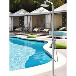 ΣΤΗΛΗ ΝΤΟΥΖ LEA ΜΕ ΜΙΚΤΗ ICOS ΕΠΙΔΑΠ.INOX LEAMIX