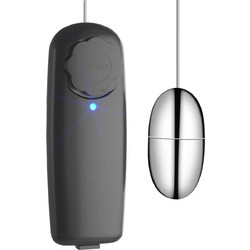 Δονητής Bullet Egg Remote Vibrator Silver 5cm EAN: 6895546293733