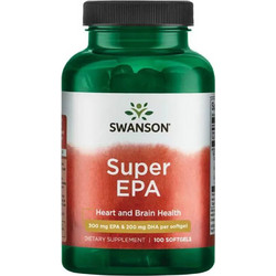 Swanson Super EPA Ιχθυέλαιο 100 Μαλακές Κάψουλες