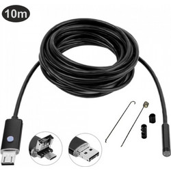 Ενδοσκοπική Κάμερα Αδιάβροχη IP67 10m 7mm για Κινητό Android και Υπολογιστή AN99