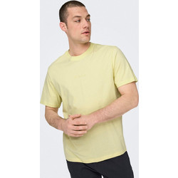 Ανδρικό t-shirt ONSLEVI LIFE REG TEXT SS TEE NOOS 22028147