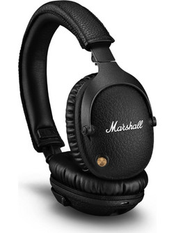 Marshall Monitor II Ενσύρματα & Ασύρματα Bluetooth Ακουστικά Studio Over Ear με Noise Cancelling Μαύρα