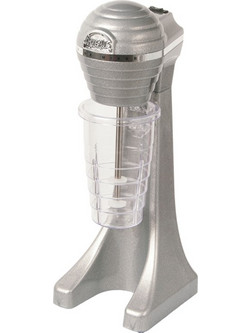 Artemis Metallic MIX-2010 Silver Επιτραπέζια Φραπεδιέρα 350W με 2 Ταχύτητες