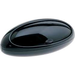 Alessi GNAM Ψωμιέρα Από Θερμοπλαστική Ρητίνη Μαύρη 46x30x16,5 Εκ