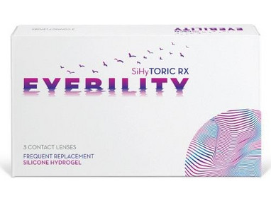 EYEBILITY SIHY TORIC RX/ ΜΗΝΙΑΙΟΙ ΦΑΚΟΙ ΕΠΑΦΗΣ ΑΣΤΙΓΜΑΤΙΣΜΟΥ (3 ΦΑΚΟΙ)