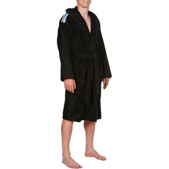 ARENA CORE SOFT ROBE BLACK/WHITE