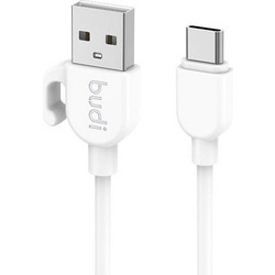 Budi USB 2.0 Cable USB-C male - 1m