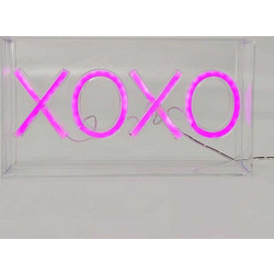 ΕΠΙΓΡΑΦΗ I-TOTAL XL2765 NEON LED XOXO 23X13CM