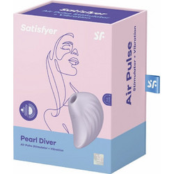 Satisfyer Clitoris Sucker Pearl Driver Κλειτοριδικός Δονητής Μωβ