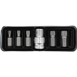 Yato YT-0414 Συλλογή Μύτες Spline (Πολύσφηνες) Σετ 6 Τεμ