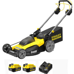Stanley SFMCMWS251M Μηχανή Γκαζόν Μπαταρίας 18V Κοπή 50cm