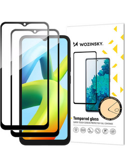 Wozinsky Wozinsky Full Glue Tempered Glass 2τμχ - θήκη για Xiaomi Redmi A2 / A1 - Μαύρο