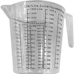 Δοσομετρητής Πλαστικός με Λαβή 1,5L Homie 100295