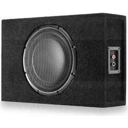 Blam CR25 Κούτα Κλειστού Τύπου Για Subwoofer Αυτοκινήτου 10" (25cm) Με Σκούρα Γκρι Μοκέτα