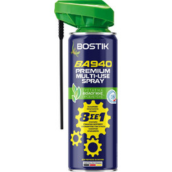 Αντισκουριακό σπρέι BA940 12τεμ. 300ml με συστατικά βιολογικής προέλευσης, multi-use 8 σε 1 χαλαρώνει, προστατεύει, λιπαίνει, συντηρεί, σταματάει θορύβους, απομακρύνει την υγρασία, καθαρίζει και επανα