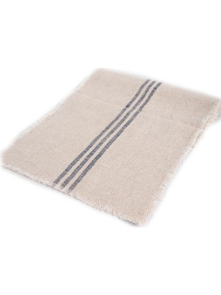 Τραβέρσα Linen Natural/D.Grey (40x140) 0860013 Soulworks