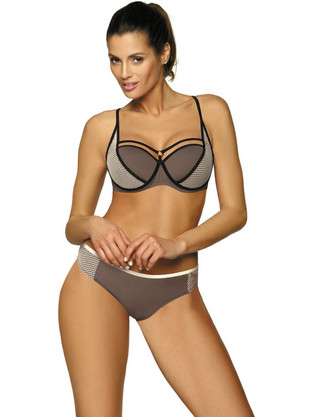 Marko Bikini Set με Ενίσχυση Ανθρακί M-495-116578