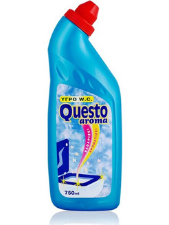 Υγρό WC Questo Μπλε φρεσκάδα θάλασσας 750ml