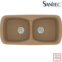 Sanitec Classic 319 Επικαθήμενος Νεροχύτης Γρανίτη Ματ Granite Celtic Stone 93x51cm