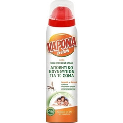 Vapona Derm Εντομοαπωθητικό σε Spray 100ml