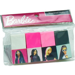 Σετ 4 Γόμες Barbie (349-79000)