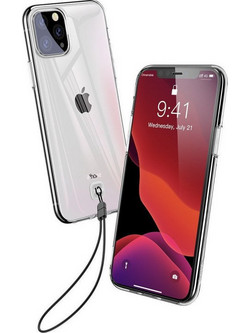 Baseus Ultra-Thin Cover Gel TPU Case Θήκη Σιλικόνης iPhone 11 Pro Transparent WIAPIPH58S-QA02