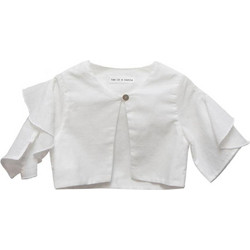 Ζακέτα μπεμπέ κορίτσι Two in a castle-T5177-OFF WHITE