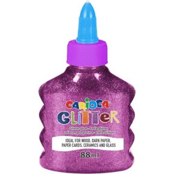 Κολλά Carioca Glitter Spark 88ml Φούξια 31097/41