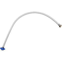 Σπιράλ Συνδέσεως 1/2" από PVC Θηλυκό-Θηλυκό 80cm