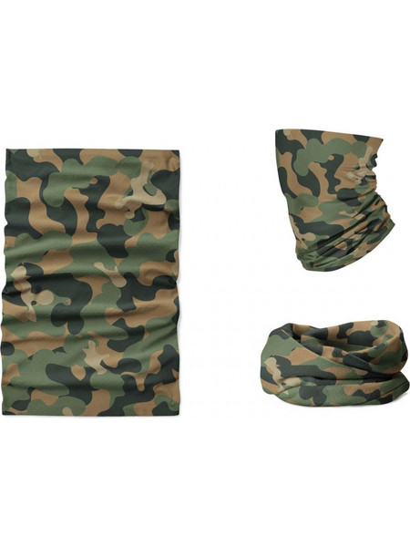 Πολυμορφικό Μαντήλι Λαιμού AlpinTec Coolmax UV C20-CL-CM - Camo
