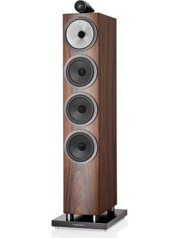Bowers & Wilkins 702 S3 Ζεύγος Ηχείων Hi-Fi Δαπέδου 300W 3 Δρόμων Mocha
