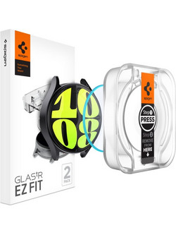 SPIGEN EZ FIT TEMPERED GLASS 2 PACK SAMSUNG GALAXY WATCH 7 40mm