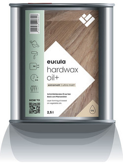 EUKULA HARDWAX OIL+ ULTRA MAT - ΛΑΔΙ ΣΤΡΩΣΕΩΝ (LAYERS) ΜΑΤ 2,5L 0152002590