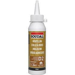 SOUDAL D2 ΚΟΛΛΑ ΞΥΛΟΥ ΔΙΑΦΑΝΗΣ ΤΑΧΕΙΑΣ ΠΗΞΕΩΣ 750gr 117835142
