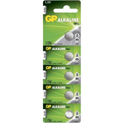 Gp Alkaline Cell A76 LR44 5τμχ