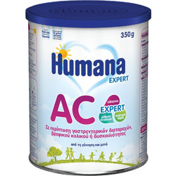 Humana AC Βρεφικό Γάλα Σκόνη Κατά των Κολικών 0m+ 350gr
