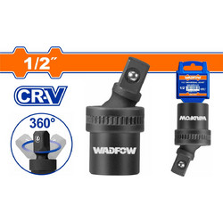 WADFOW WMS4212 ΠΟΛΥΣΠΑΣΤΟ ΑΕΡΟΣ ΜΑΥΡΟ 1/2" 360ο