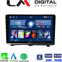LM Digital ZN4985 Ηχοσύστημα Αυτοκινήτου με Οθόνη Αφής & GPS