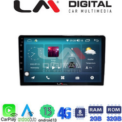 LM Digital ZR8023SA Ηχοσύστημα Αυτοκινήτου με Οθόνη Αφής Bluetooth & GPS
