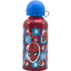 Stor Spider-Man Παιδικό Μπουκάλι Αλουμινίου Κόκκινο 400ml