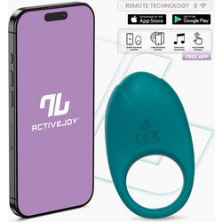IntoYou Ringo Unibody Vibrating Ring Ελαστικό Δαχτυλίδι Πέους Σιλικόνης με Δόνηση Πράσινο