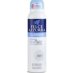Felce Azzurra Classico IdraTalc Αποσμητικό Spray 48h Χωρίς Αλουμίνιο 150ml