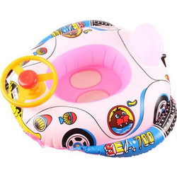 Σωσίβιο Swimtrainer με Μήκος 64εκ. Αυτοκινητάκι Pink