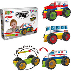 Τουβλάκια koyti toolbox truck 26x19x6cm ToyMarkt 95430