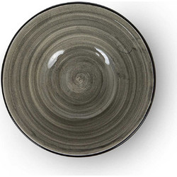 Coincasa κεραμικό μπολ με print 16 cm - 007374001 Λευκό