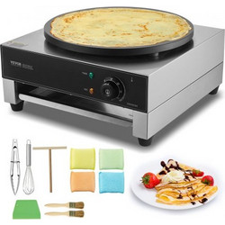 VEVOR 16" Ηλεκτρική Κρεπιέρα Επαγγελματική 1700W Αντικολλητική SYJBJDP1ZF00VCJDUV2